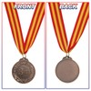 PATIKIL 2 Inch Bronze Award Metals, 12 Pieces Award Medals