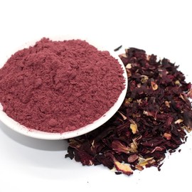 Hibiscus Powder 300g Powdered Hibiscus Tea / 히비스커스 분말 300g 가루 히비스커스차