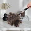 Ostrich Feather Duster 16.5-47Inch Reusable Fluffy Natural Detachable Ostrich Feather