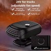 12V/24V Car Heater Fan for Winter Driving – Adjustable Wind