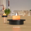 Solar Floating Pool Candle Lights, 3-Pack Solar-Powered Small Floating Candles