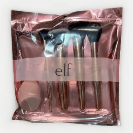 Elf Complexion Essentials Brush And Sponge Set New Sealed
