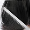 IWOWHERO 1pc Professional Titanium Steel Hair Comb for Salon Use
