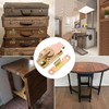 HOMSFOU 4pcs Dining Table Lock Drawer Buckle Accesorios para Escritorio