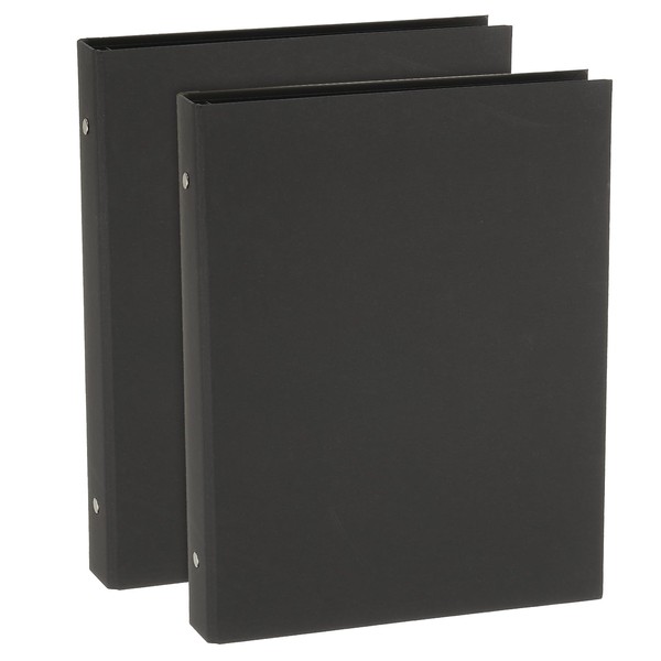 PATIKIL B5 Binder Cover, 2 Pcs 9 Round Ring Binder