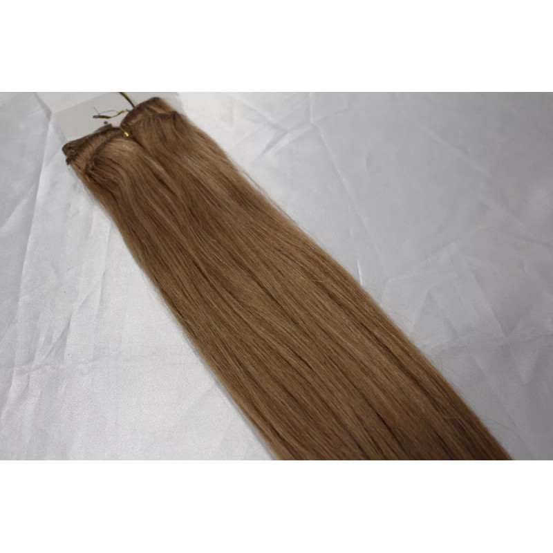Remy Glamm Cortinas Cabello Clip On 100% Natural Humanas Remy