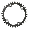 CHAIN RING ROAD 35T 107BCD 2x12 FORCE BLAST BLACK