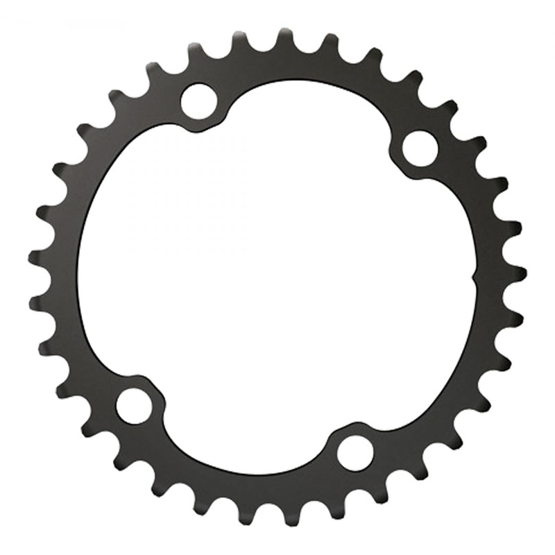 CHAIN RING ROAD 35T 107BCD 2x12 FORCE BLAST BLACK