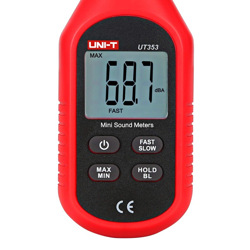 UNI-T UT353 Decibel Meter, Digital Sound Level Meter 30-130dB Audio