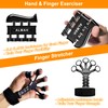 ALMAH Hand Trainer Finger Trainer 5-Pack Forearm Trainer Grip Strength