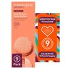 Cleanlogic Bath & Body Dual-Texture Facial Buffers for Sensitive Skin,