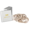 HAARallerliebst Thin Hair Bobbles (Pack of 30) Light Beige 1.5