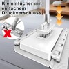 DAILIENFUS Mop with pressure clamping system: no hand washing, 1