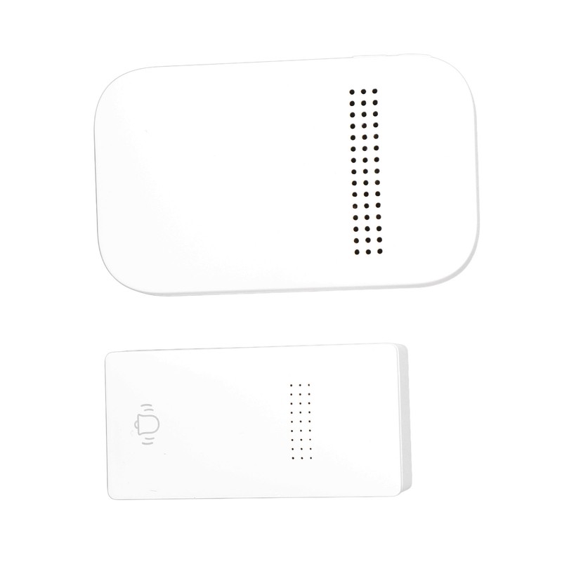 Self Powered Door Bell with Receiver Automatic Ringing Push Button