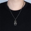 LXSSLY Black Boxing Glove Necklace for Men,Punk Boxing Chain,Goth Boxing