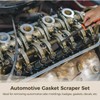Gasket Scraper, 3-Piece Automotive Gasket Scraper Set, Window Scraper with