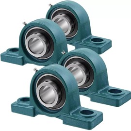 OCTOPUS UCP206-18 pillow block bearing  1-1/8" inch (1.125") bore diameter 4 Pcs