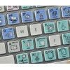 AVS VIDEO EDITOR GALAXY SERIES NEW KEYBOARD LABELS SHORTCUTS are