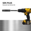 Ground Rod Driver Bit 15mm Earth Stake Rotate Hammers Drill