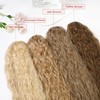 LONAI Ponytail Extension, 34" Blonde Long Wavy Drawstring Ponytail Extensions,