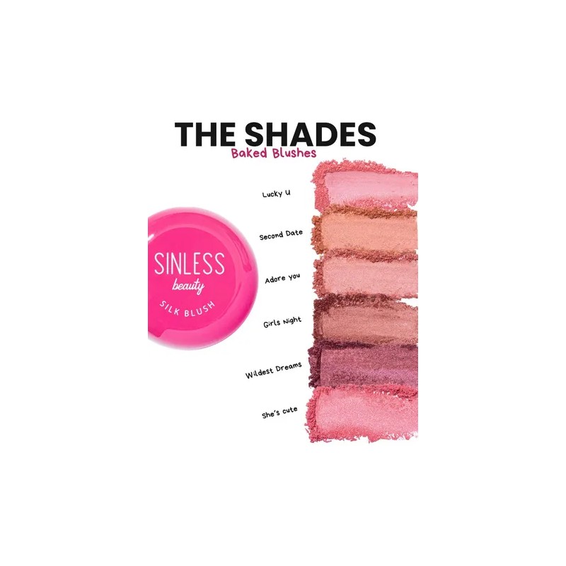 Silk Blush Baked Blush Sinless Beauty Rubor En Polvo 03