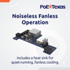 PoE Texas Raspberry Pi PoE Hat - Power Over Ethernet