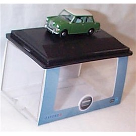 oxford Riley Elf Cumberland Green White roof car 1:76 railway scale diecast model
