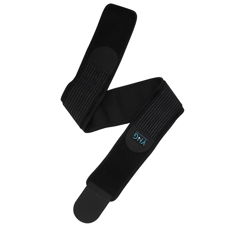 Breathable Adjustable Sacroiliac Lumbar Support Belt Black M