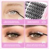 Extensiones De Pestañas Naturales Superiores Inferiores Diy