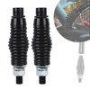 2Pcs RGB LED Whip Light Spring Base Protective Mounting Mount