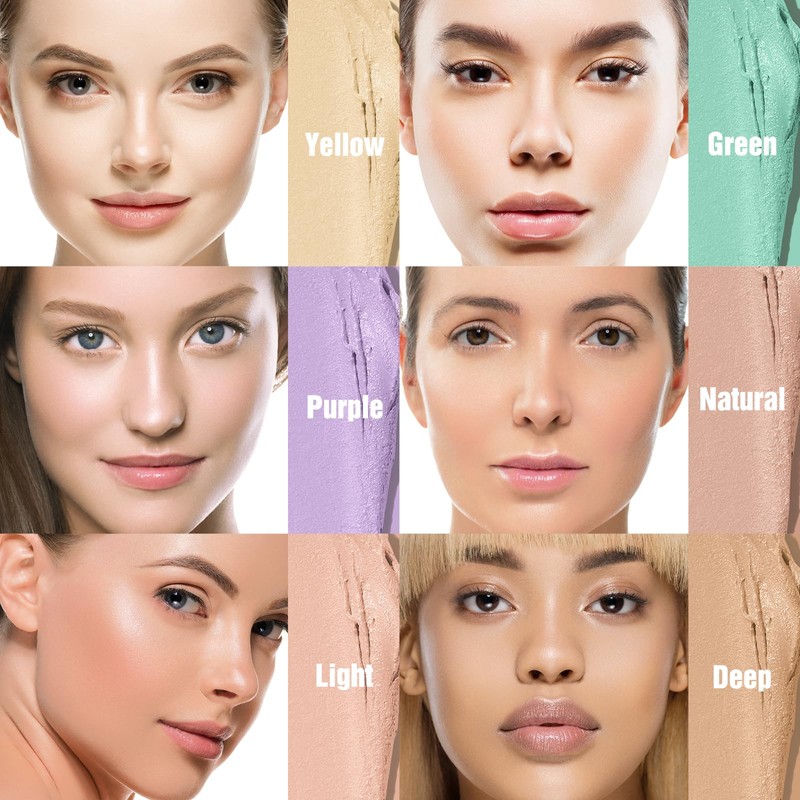 Professional Concealer Corrector Stick, Buildable Medium Coverage Concealer, Natural Coverage,