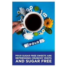 Polo Sugar Free Mint Tube Multipack, 4 x 33.4 g
