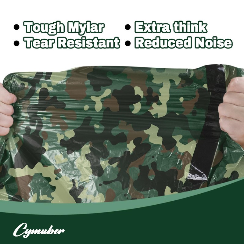 Emergency Sleeping Bag Survival Bag,Cymuber 2 Pack Portable Waterproof Thermal