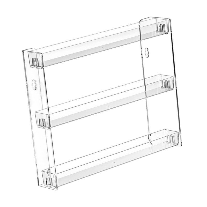 Perfeclan 3 Layers Wall Mount Makeup Organizer Multipurpose for Cosmetic