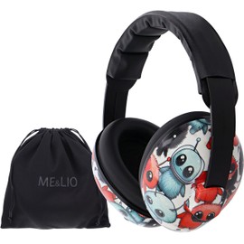 ME&LIO Baby Earmuffs for Hearing Protection and Safety, Multi-coloured, Unit size