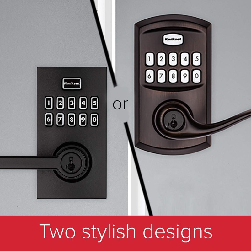 Kwikset SmartCode 917 Keypad Keyless Entry Traditional Residential Electronic Lever