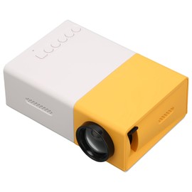 Projector Portable Video Projector, Multimedia Home Cinema Film Projector, Smart HD 1080P HiFi Telephone Projector, for USB HD Multimedia Interfaces Memory Card (EU Plug)