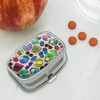 Colorful Fun Summer Beach Pattern Rectangle Pill Case Trinket Gift