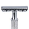Double Edge Safety Trimmer Washable Zinc Alloy Manual Clipper Handle