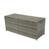 Extra Large Deck Box - 113 Gallon Wicker Patio Storage