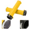 2PCS ENLEE Mountain Bike Handlebar Grips Comfortable TPR Rubber Locking