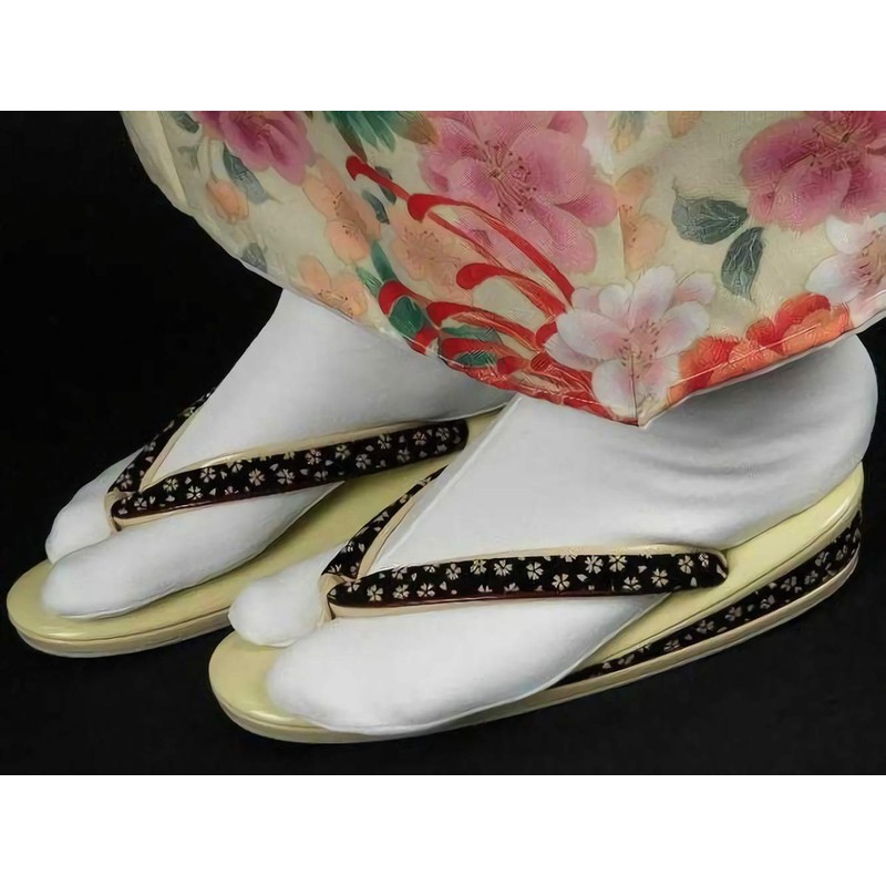 SUNTRADE Japanese Tabi Socks Two Toe Non Slip Socks Kimono