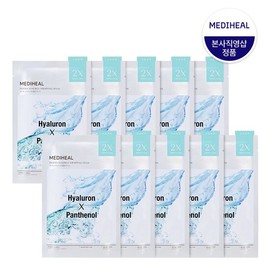 Mediheal (Hyaluronic Acid x Panthenol) Derma Synergy Wrapping Mask Moisture Barrier 10 Sheets / 메디힐 (히알루론산X판테놀) 더마시너지 랩핑마스크 보습장벽 10매