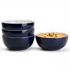 24 oz Ceramic Cereal Bowl Set of 4, 6" Breakfast