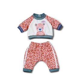 BABY born Jogging Suit, Cosy Leopard-Themed Outfit for 36cm Doll, 838112 Zapf Creation