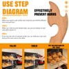 Shinelingee Oven Rack Puller - Push Pull Tool, Prevent Scalding,