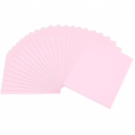 EVA Foam Sheets - Cream Pink - Pack of 5, A4 Paper Size, Extra Large Sheet Size, 7.8 X 11.8 Inches, 1.5mm-2mm Thick, for Arts and Crafts, 5 Sheets, Easter Decor DIY Handwork, School Projects, Kids