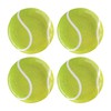 Gourmet Art 4-Piece Tennis Heavyweight and Durable Melamine 6 Inch