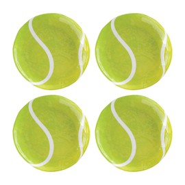 Gourmet Art 4-Piece Tennis Heavyweight and Durable Melamine 6 Inch Plate