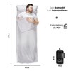 Traveler's Pal Sleeping Bag Made from 100% High-quality Cotton -